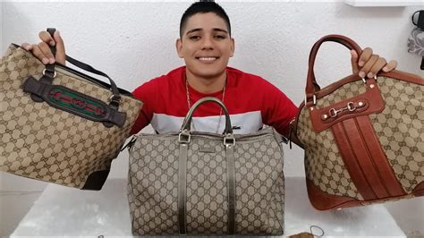 como saber si una bolsa gucci es original|como distinguir una bolsa original.